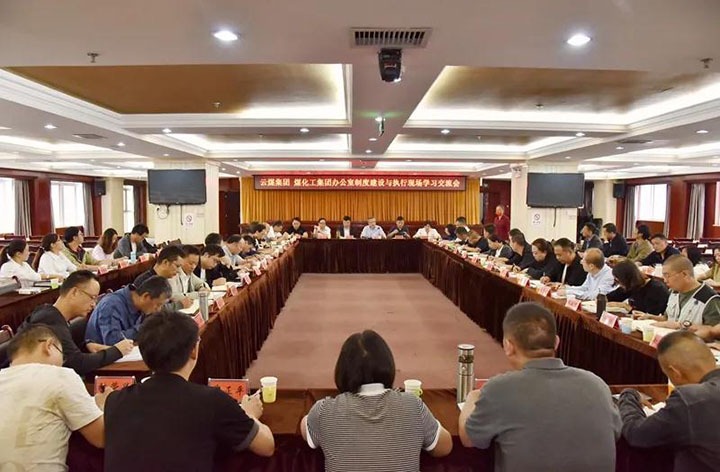 意昂体育 | 智能运动新世代的引领者（煤化）集团召开办公室制度建设与执行现场学习交流会