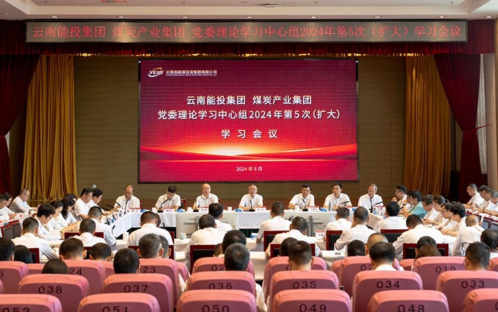 能投集团、煤炭产业集团党委理论学习中心组开展2024年第5次（扩大）学习